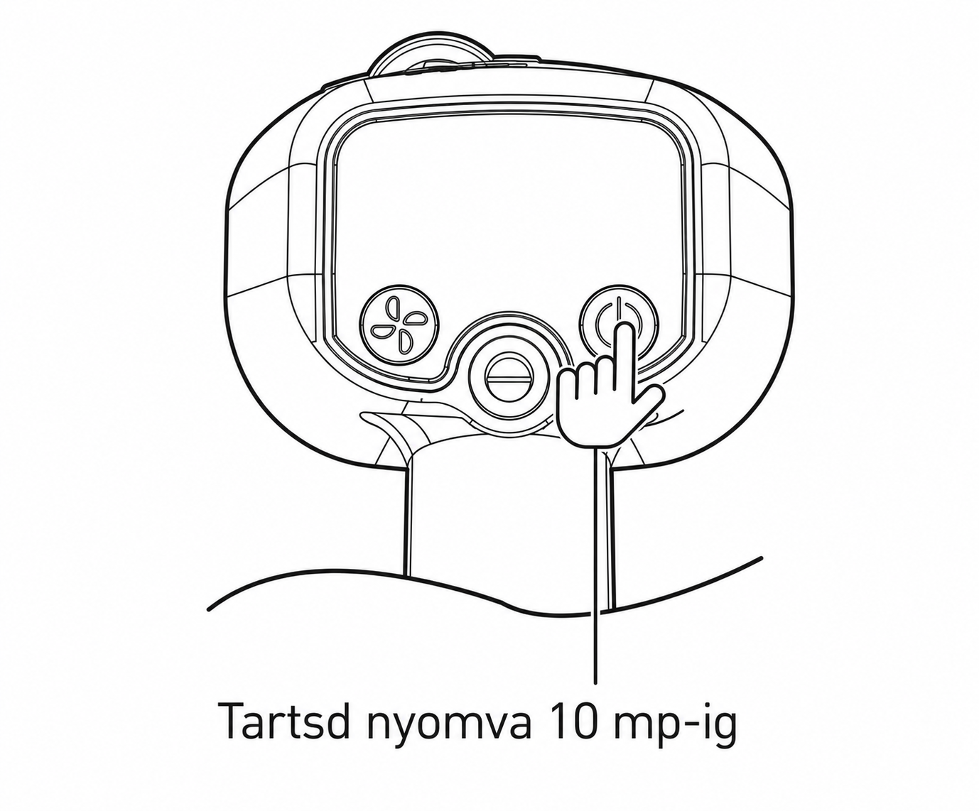Az öntisztítás indítása
